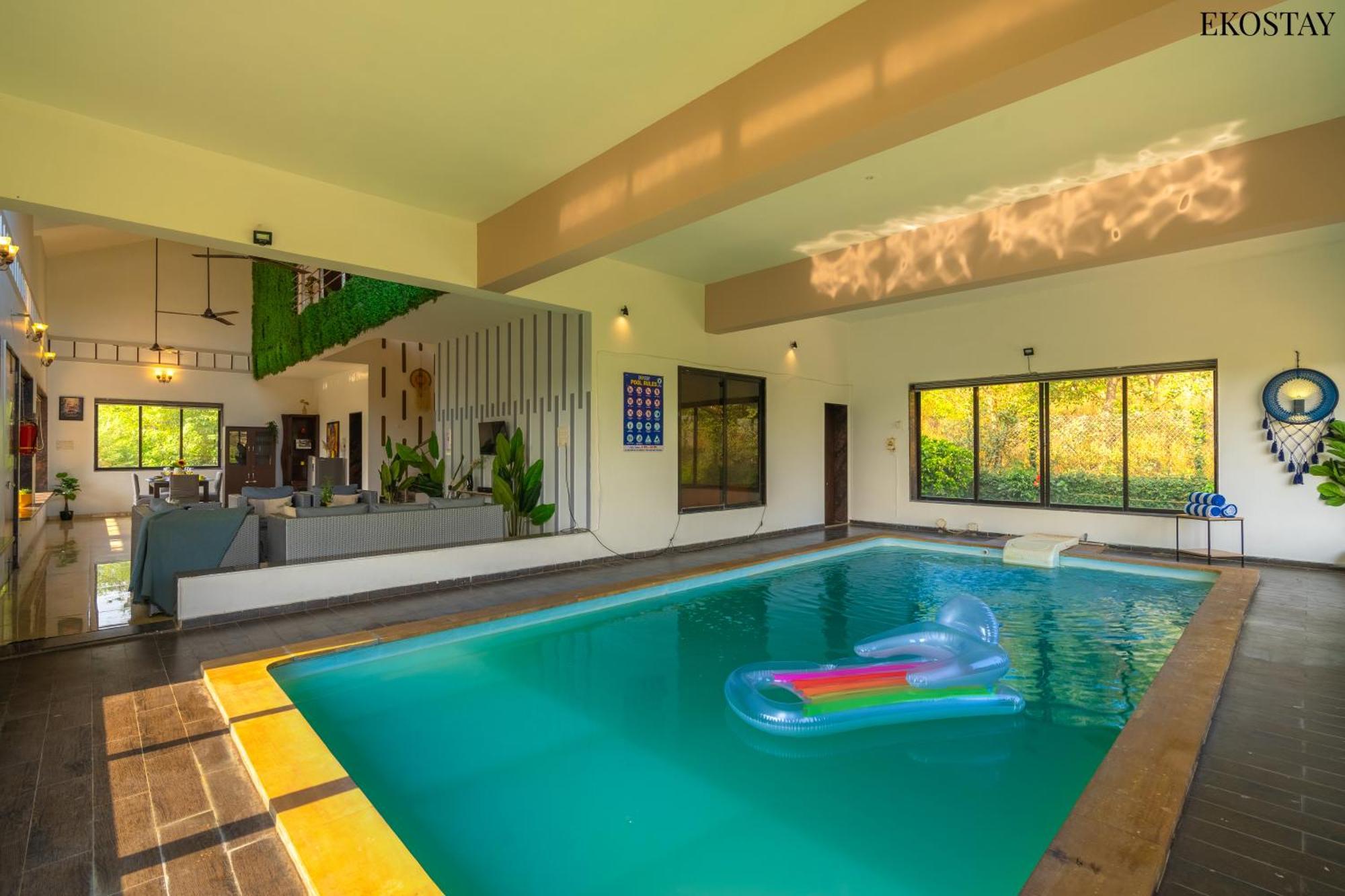 Ekostay Kingfisher Villa I Indoor Pool I Cloud 9 Лонавала Экстерьер фото